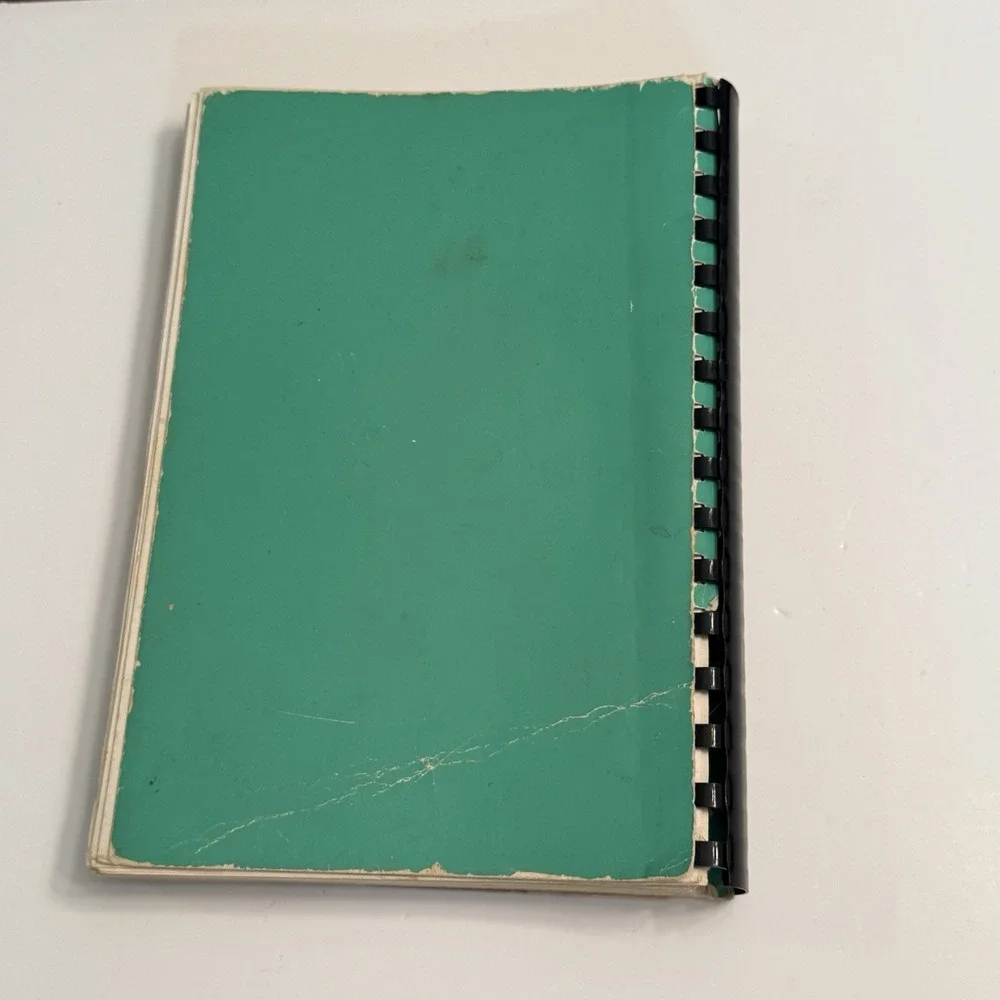 Gilman Community Church Iowa 1975 Spiral Bound Centennial Cookbook Recipes READ
